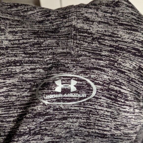 Under armour | Long Sleeve Hooded Henley in purple - Picture 9 of 9